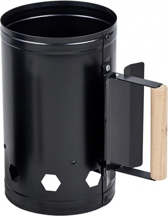 Komínový podpalovač na uhlí a brikety pro gril