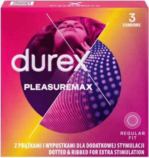 Durex Pleasure Me kondomy 3 ks