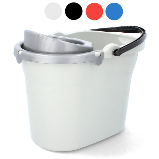 Oválné vědro s vymačkávacím mechanismem 10 l