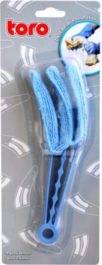 Plastový čistič žaluzií s houbičkou TORO