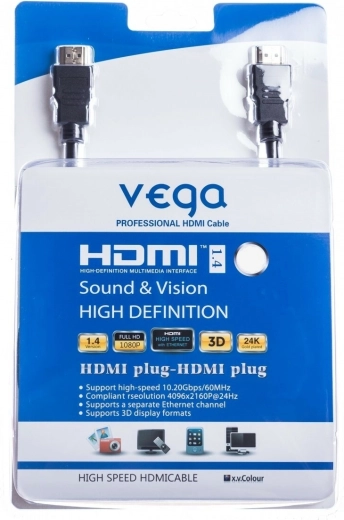 Vega HDMI kabel 10 m černý
