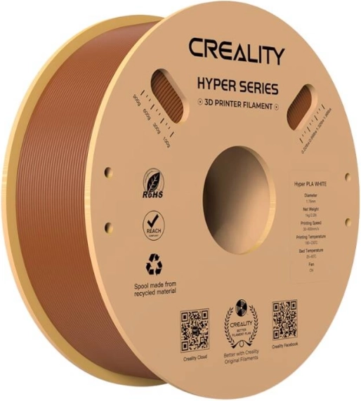 Filament CREALITY hyper PLA hnědý 1,75 mm, 1 kg