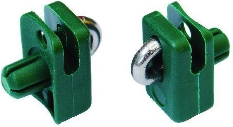 Svorka na napínací drát nerezová/pozinkovaná – sada 10 ks