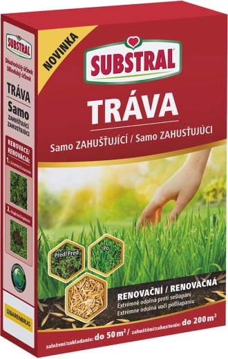 Samozahušťující renovační travní směs EVERGREEN 1 kg
