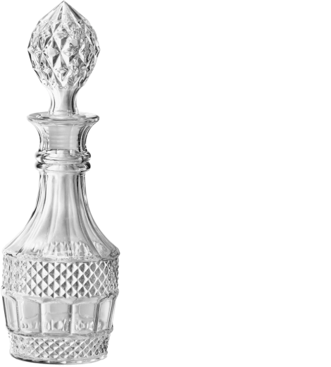 Skleněná karafa 360 ml