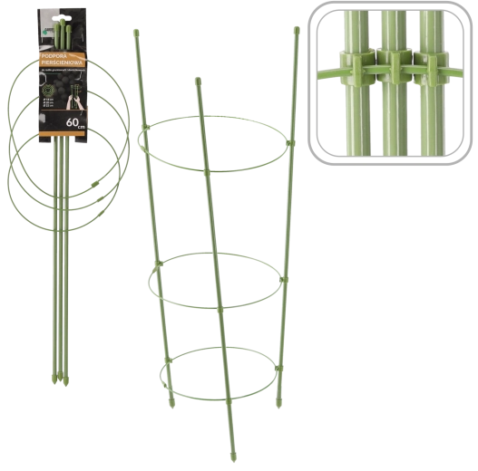 Kruhová opora pro rostliny 60 cm