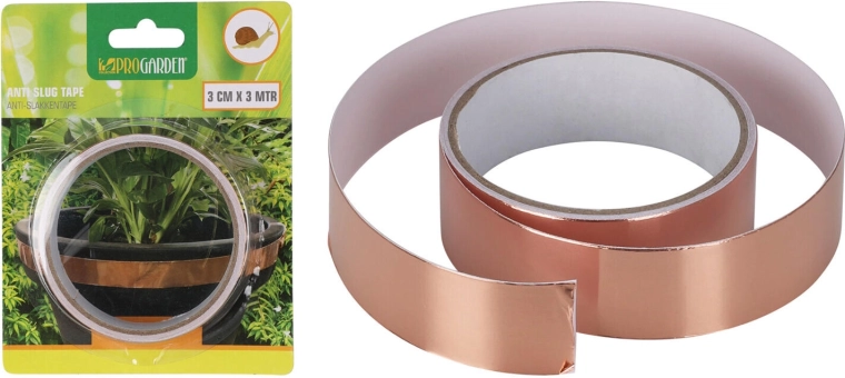 Měděná páska proti slimákům 3 cm x 3 m