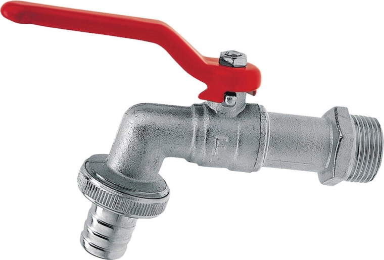 Zahradní kulový kohout s pákou 3/4" x 1"