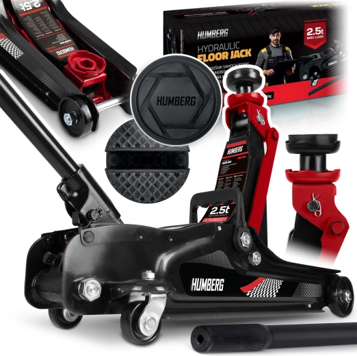 Nízkoprofilový hydraulický pojízdný zvedák 2,5 t HUMBERG HM-380