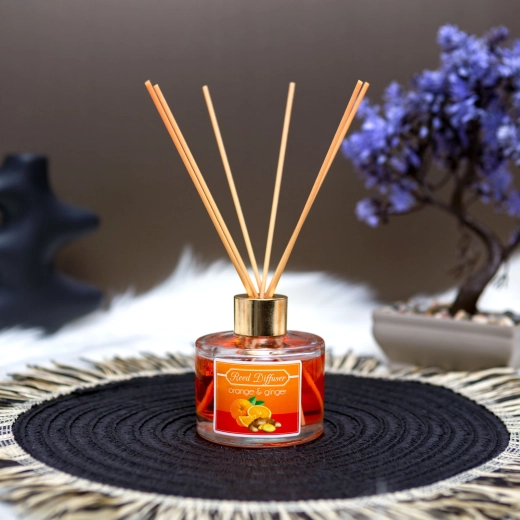Vonné tyčinky s vůní pomeranče a zázvoru 100 ml