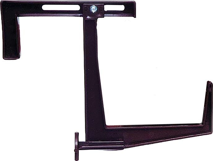 Nastavitelný balkonový držák na truhlíky 15 × 13 cm, terakota