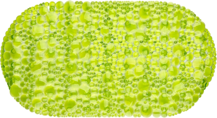 Protiskluzová podložka do vany Mermaid 64 × 34 cm – transparentně zelená