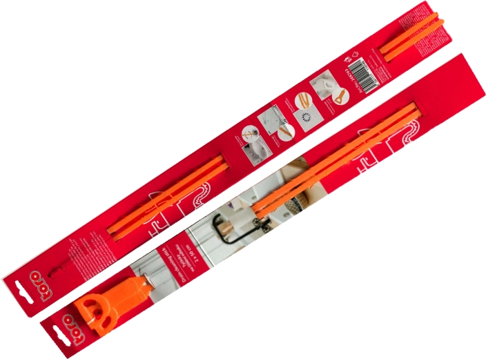 Ohebné čisticí tyčinky do odpadů TORO 2×50 cm