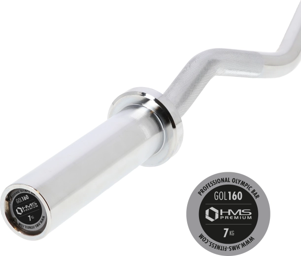 Lomená olympijská osa 120 cm s průměrem 50 mm