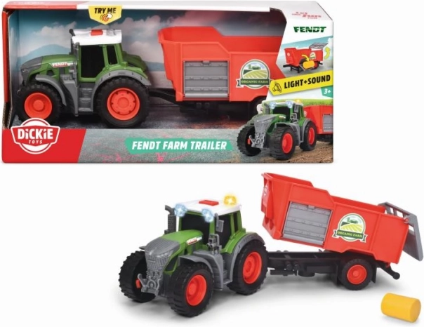 Traktor s přívěsem FARM 26 cm