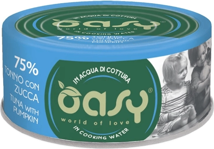 Oasy More Love tuniak s tekvicou 70 g