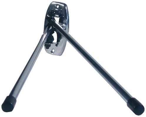 Dvouramenný sušák na ručníky, chrom, 47 cm