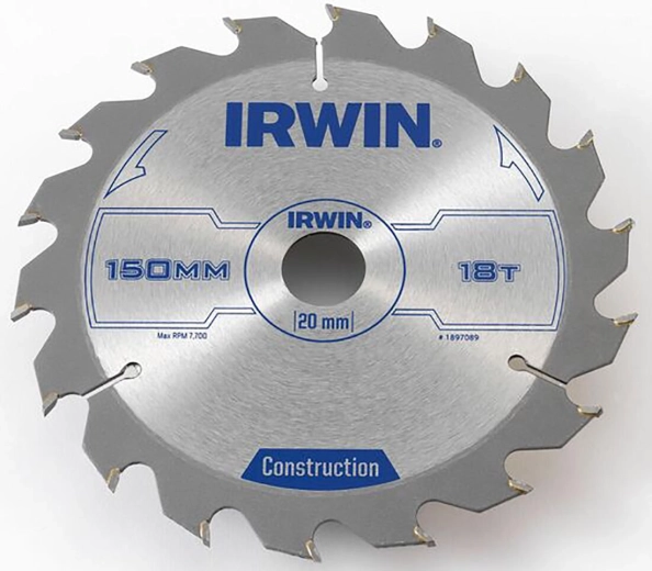 Pilový kotouč IRWIN 150 mm, 18 zubů, dřevo