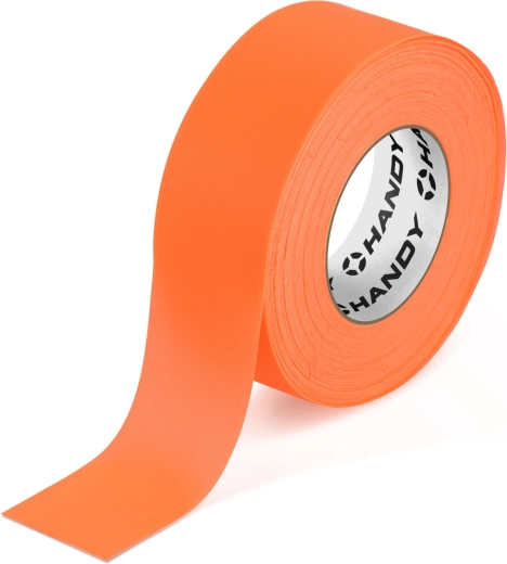 Fluorescenční vytyčovací páska oranžová 75 m × 25 mm