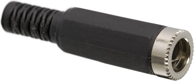 DC napájecí konektor 5,5 × 2,5 mm s ochranou proti zlomení