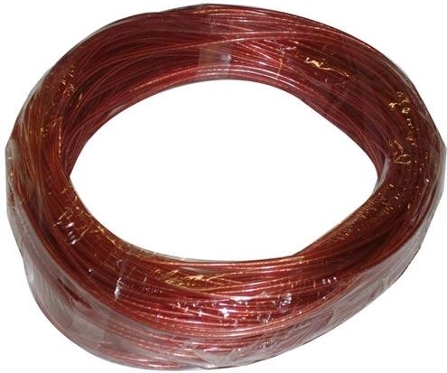 Šňůra na prádlo 60 m s ocelovým lankem a plastovým potahem, mix barev