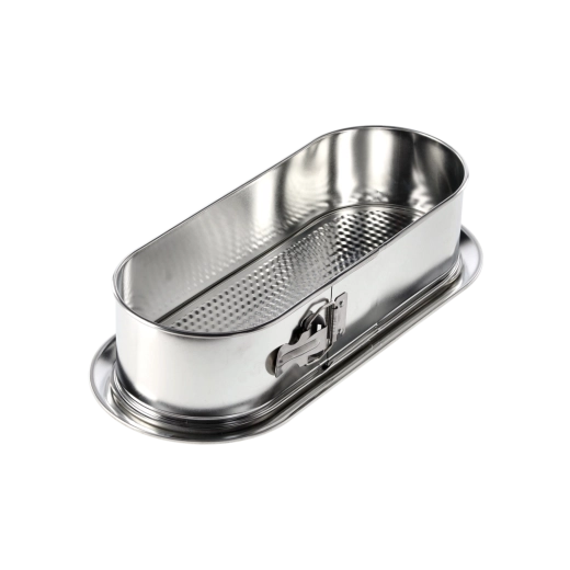 Obdélníková dortová forma s odnímatelným dnem 34 × 12 cm