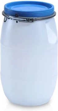 Plastový sud 220 l se sponovým víkem