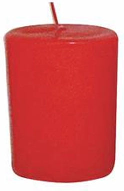 Vonná svíčka s vůní růže, červená 4 × 4,9 cm