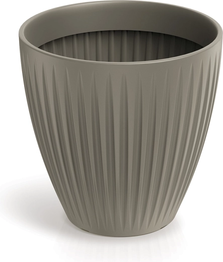 Květináč Latia Round Midl 60 cm mocca