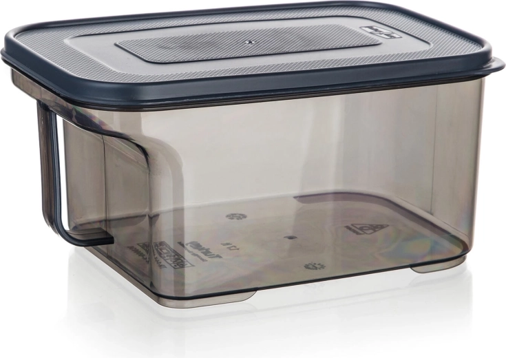 Plastová dóza na potraviny 1,7 l Zoya s kouřovým víkem