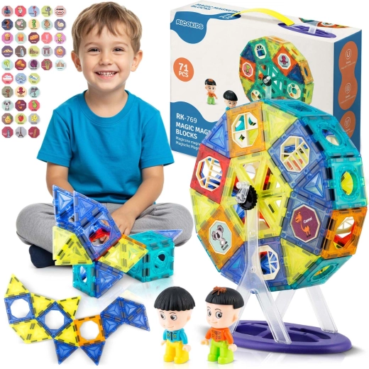 Magnetická stavebnice s ruským kolem Ricokids