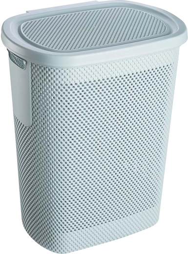 Koš na špinavé prádlo 58 l modrý plast