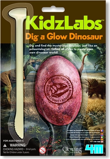 4M Kostra fosforeskující dinosaurus