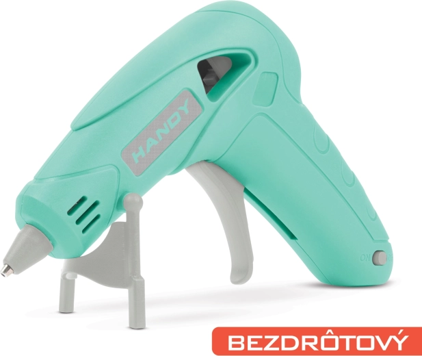 Akumulátorová tavná lepicí pistole Type-C 7 mm 10 W – Mátově zelená