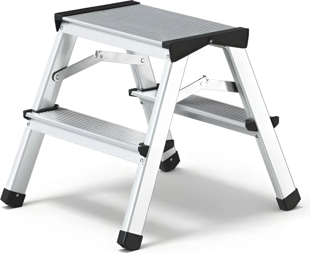 Hliníkové oboustranné schůdky 2x2 HOME