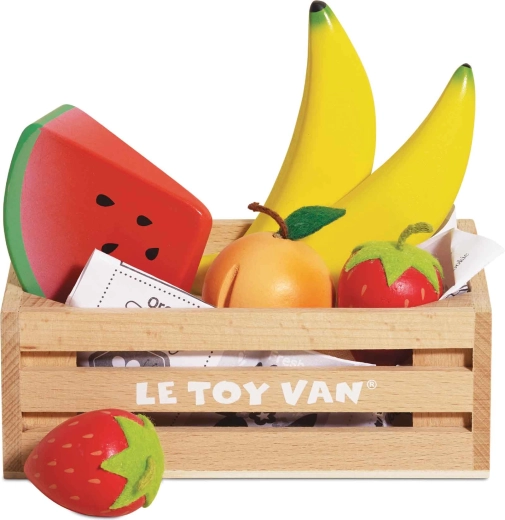 Dřevěné ovoce v bedýnce Le Toy Van