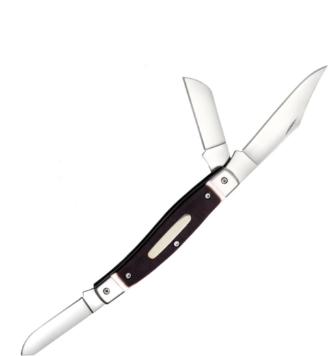 Zavírací kapesní nůž Cold Steel gentleman’s stockman jigged bone se třemi čepelemi