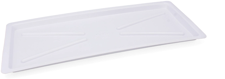 Bílá odkapávací miska pod sušičku nádobí 60 cm