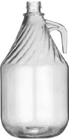 Demižon 3 l skleněný