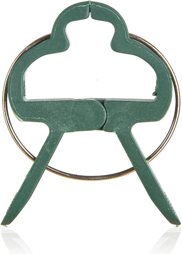 Klipy na vázání rostlin 6 × 4,5 cm, plast, 15 ks