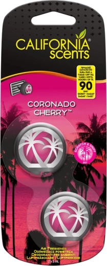 Vonný difuzér do auta CALIFORNIA SCENTS Coronado Cherry