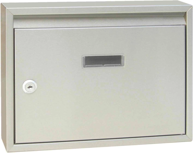 Nerezová poštovní schránka J.A.D. Tools s předním vhozem