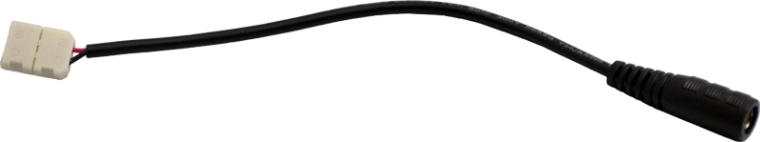 Solight napájecí konektor se zdířkou 5,5 × 2,1 mm pro LED pásek 10 mm - 1 kus