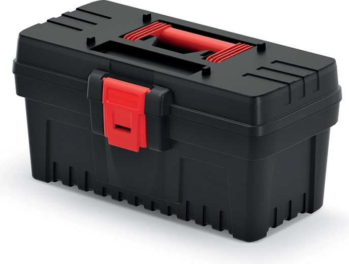 Kufr na nářadí Prosperplast Dark 40, 36 × 19,3 × 18,6 cm, černý