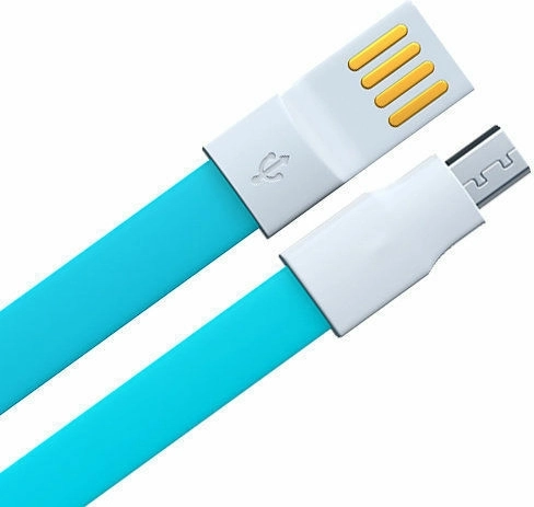 Datový kabel micro USB 1,2 m modrý Remax