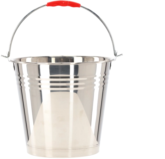 Nerezové kbelík 10 l