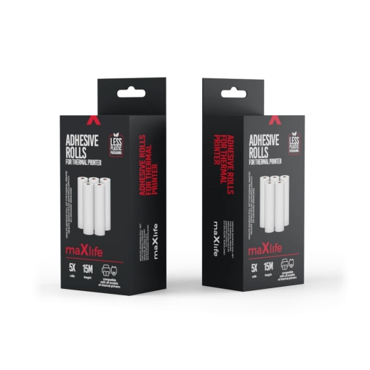 Maxlife Roll Set – sada 5 termokotoučků pro termotiskárny