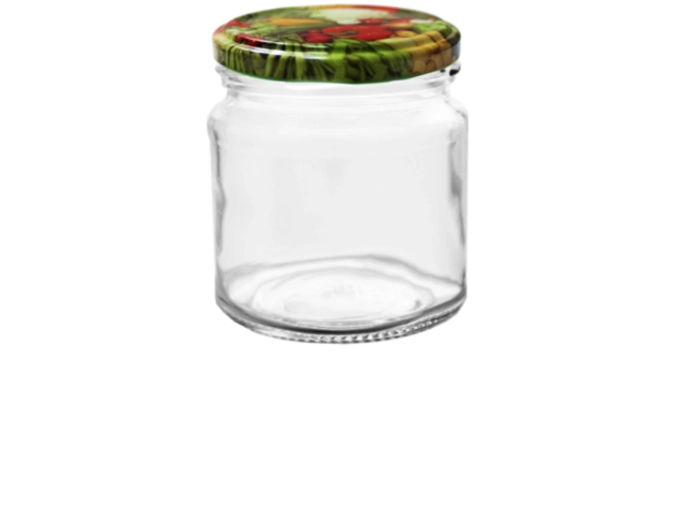 Sada sklenic 212 ml s víčky Twist-Off 66 mm, 12 ks