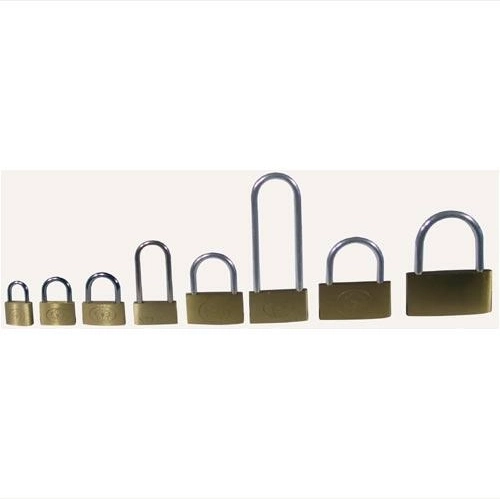 Visací zámek mosazný 20 mm se 3 klíči