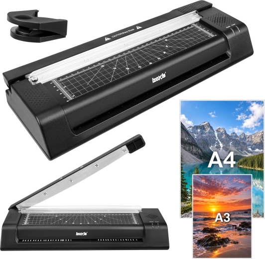 Laminátor A3 s řezačkou Izoxis